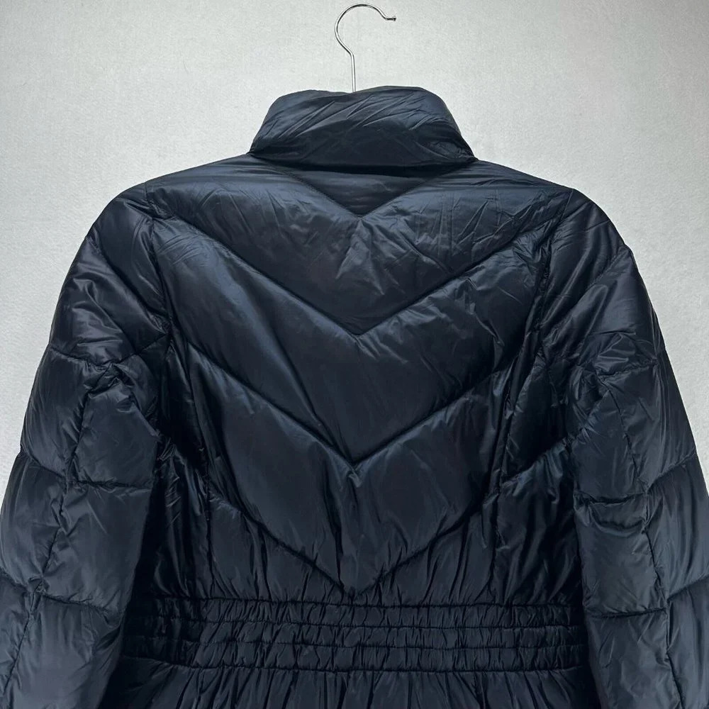 Athleta Jacket Womens 2XS Banner Peak Goose Down Puffer Full Zip Insulated Blue - Picture 6 of 12